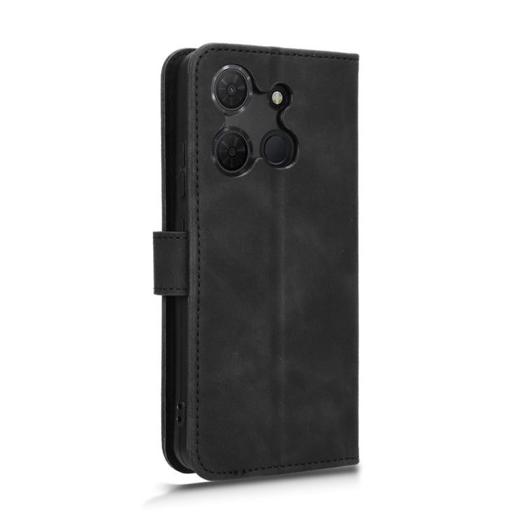 For TCL 503 Skin Feel Magnetic Flip Leather Phone Case