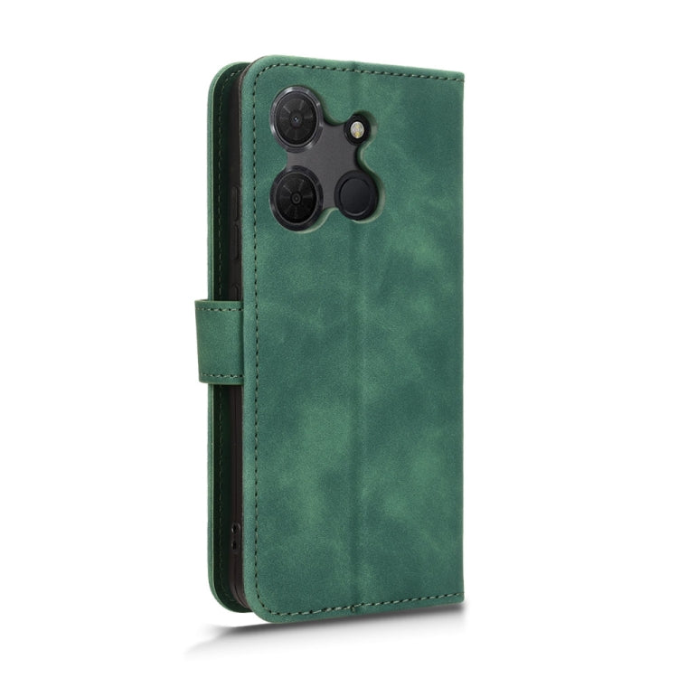 For TCL 503 Skin Feel Magnetic Flip Leather Phone Case