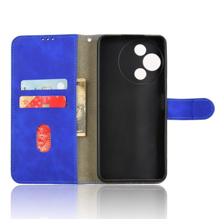 For TCL 60R 5G Skin Feel Magnetic Flip Leather Phone Case