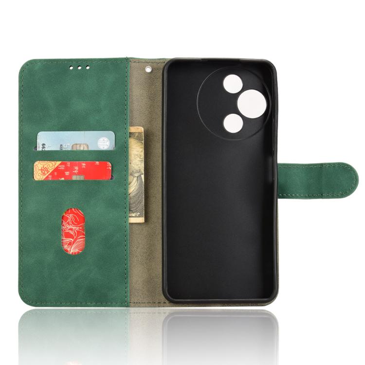 For TCL 60R 5G Skin Feel Magnetic Flip Leather Phone Case