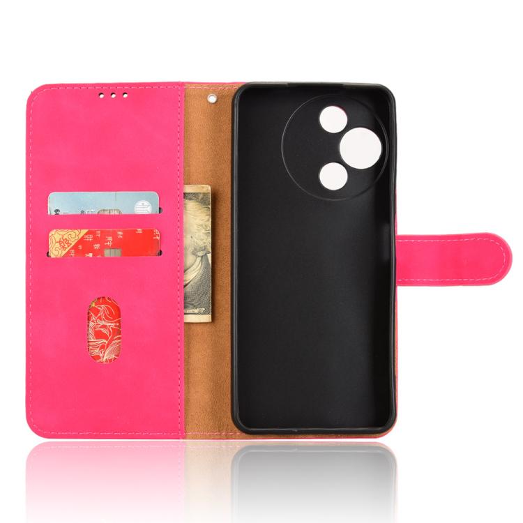 For TCL 60R 5G Skin Feel Magnetic Flip Leather Phone Case