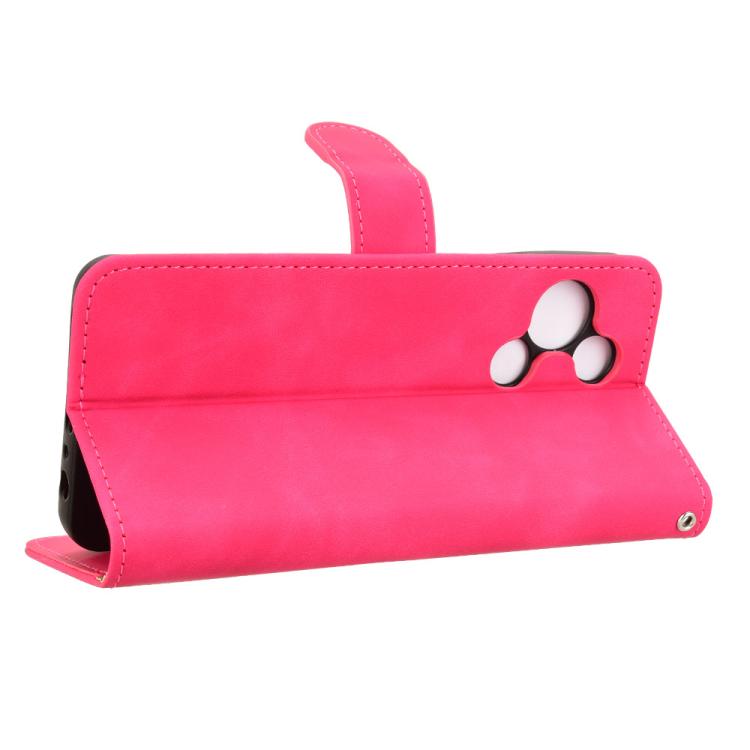 For TCL 60R 5G Skin Feel Magnetic Flip Leather Phone Case