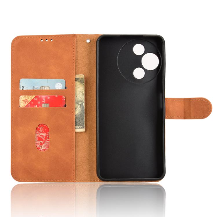 For TCL 60R 5G Skin Feel Magnetic Flip Leather Phone Case
