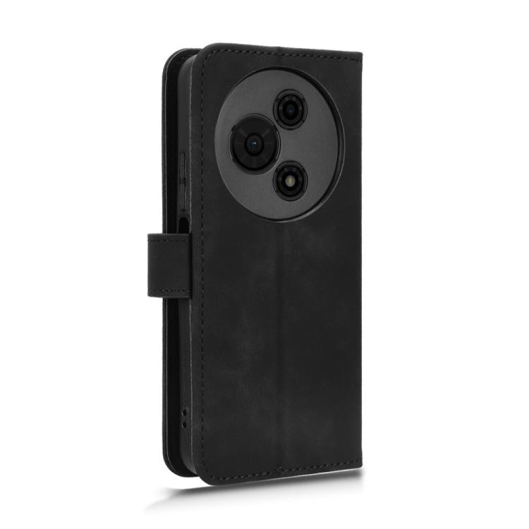 For TCL 605 Skin Feel Magnetic Flip Leather Phone Case