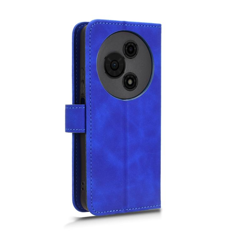 For TCL 605 Skin Feel Magnetic Flip Leather Phone Case