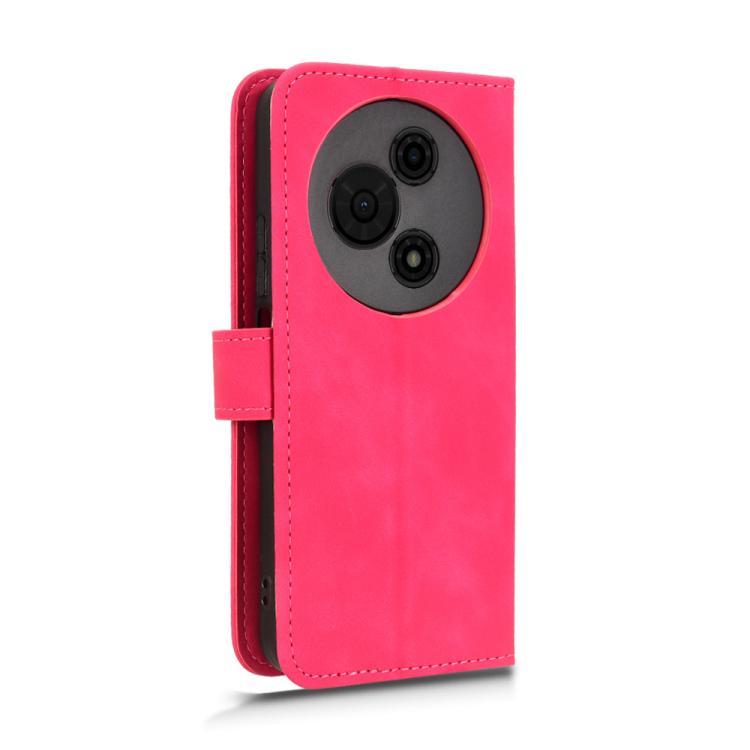 For TCL 605 Skin Feel Magnetic Flip Leather Phone Case