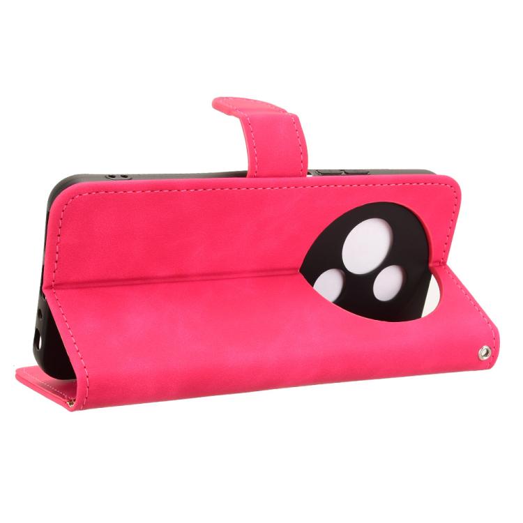 For TCL 605 Skin Feel Magnetic Flip Leather Phone Case
