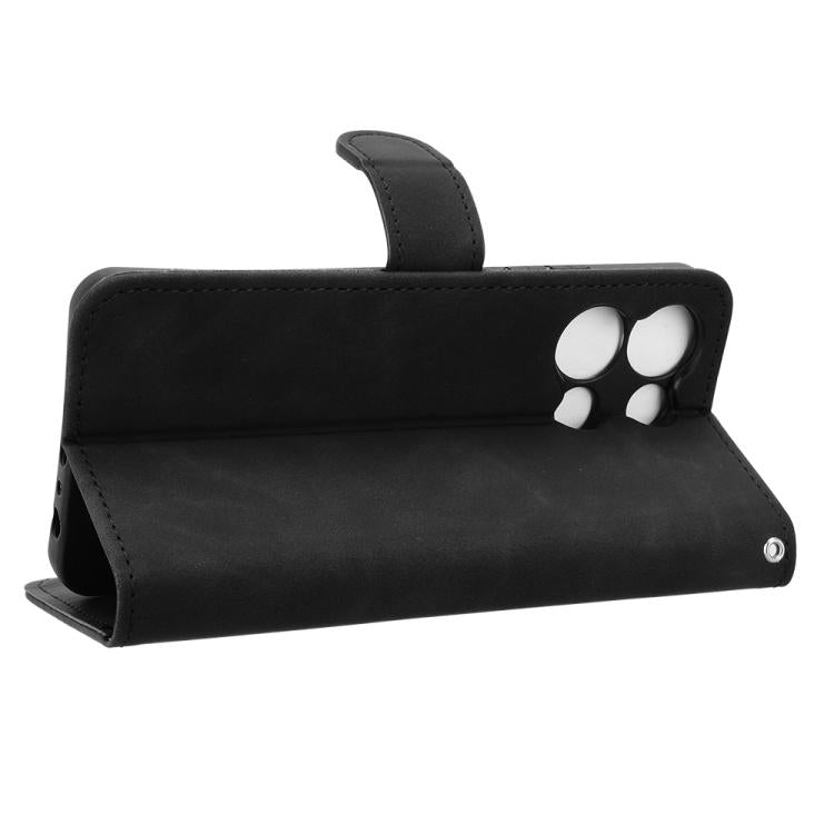 For TCL K33 5G Skin Feel Magnetic Flip Leather Phone Case