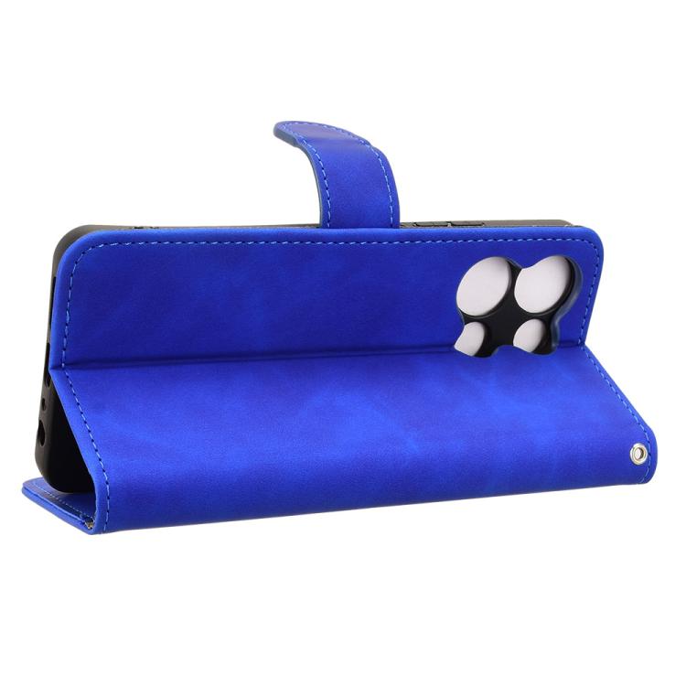 For TCL K33 5G Skin Feel Magnetic Flip Leather Phone Case