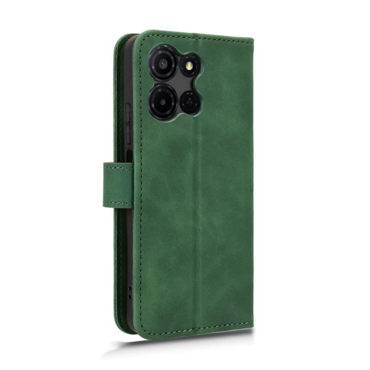 For TCL K33 5G Skin Feel Magnetic Flip Leather Phone Case