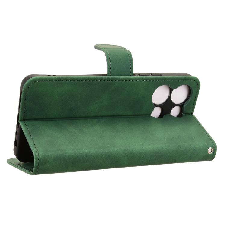 For TCL K33 5G Skin Feel Magnetic Flip Leather Phone Case