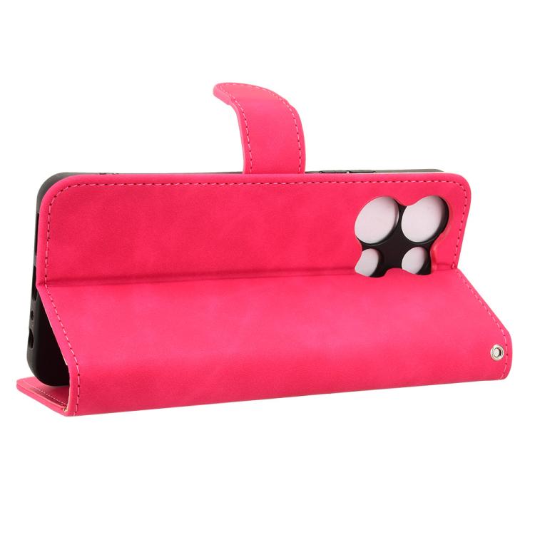 For TCL K33 5G Skin Feel Magnetic Flip Leather Phone Case