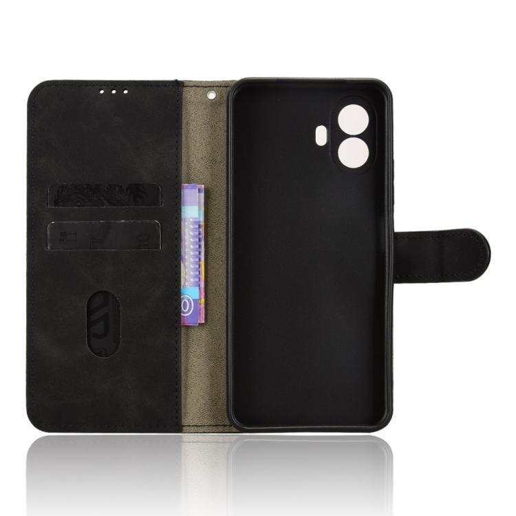For TCL K70 SE T453D Skin Feel Magnetic Flip Leather Phone Case