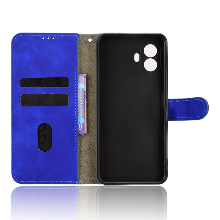 For TCL K70 SE T453D Skin Feel Magnetic Flip Leather Phone Case