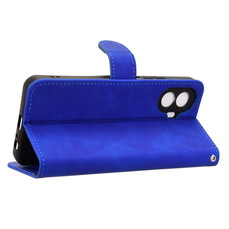 For TCL K70 SE T453D Skin Feel Magnetic Flip Leather Phone Case