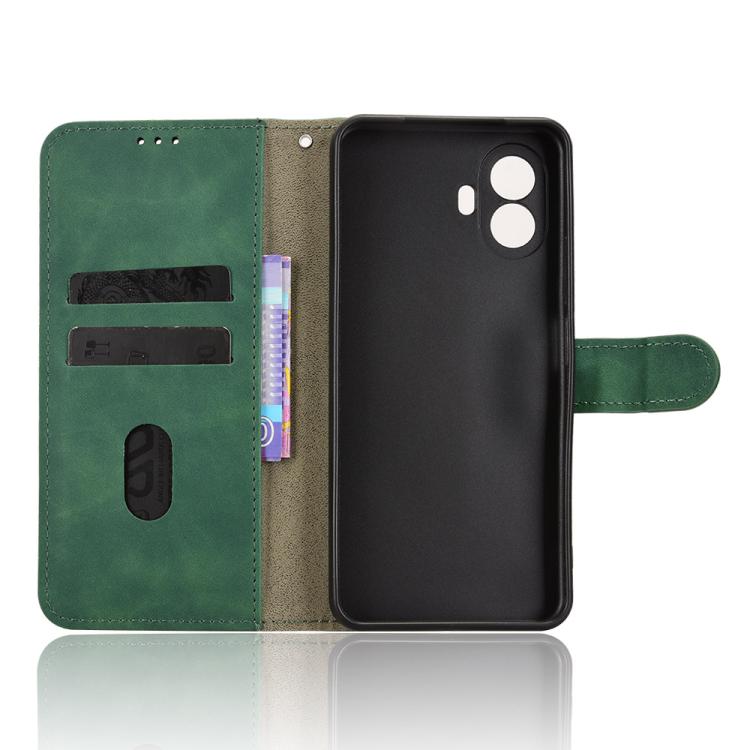 For TCL K70 SE T453D Skin Feel Magnetic Flip Leather Phone Case