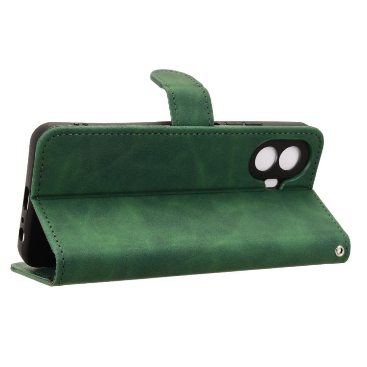For TCL K70 SE T453D Skin Feel Magnetic Flip Leather Phone Case