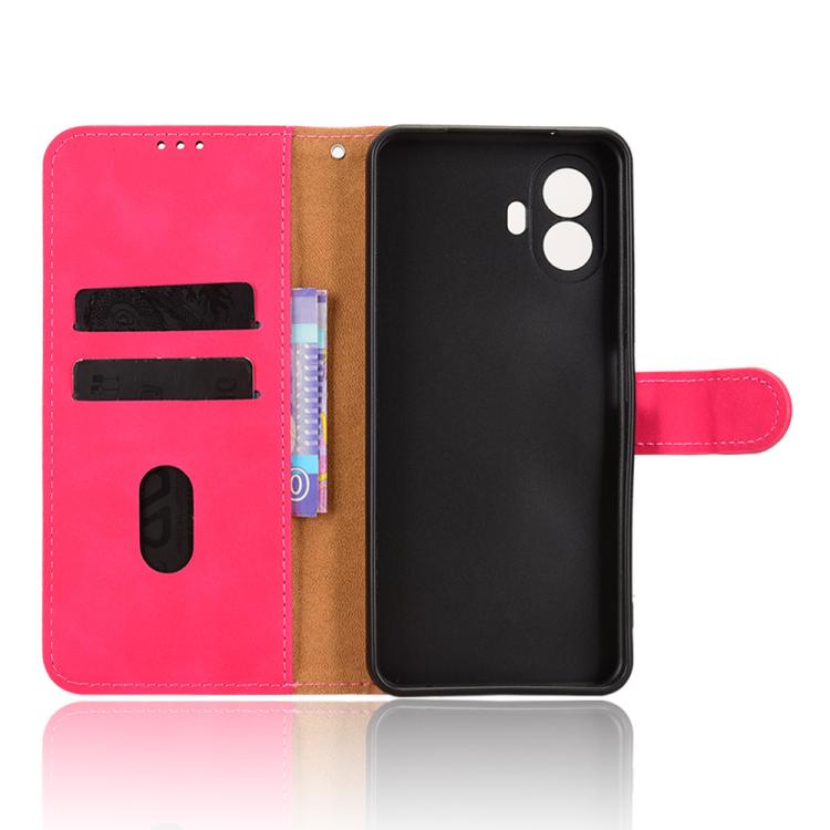 For TCL K70 SE T453D Skin Feel Magnetic Flip Leather Phone Case