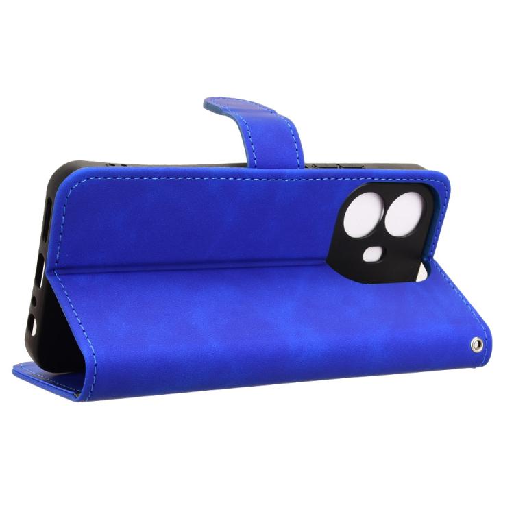 For TCL K70 Power 4G / K70 4G Skin Feel Magnetic Flip Leather Phone Case