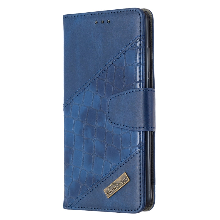 For Huawei P30 Lite Matching Color Crocodile Texture Horizontal Flip PU Leather Case with Holder & Card Slots & Wallet