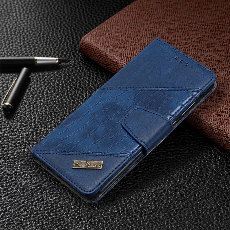 For Huawei P30 Lite Matching Color Crocodile Texture Horizontal Flip PU Leather Case with Holder & Card Slots & Wallet