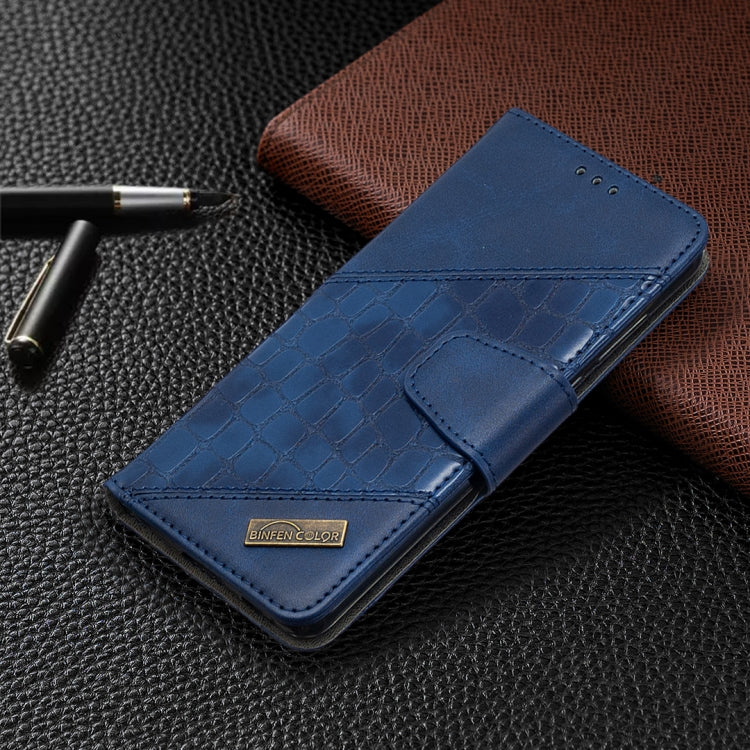 For Huawei P40 Matching Color Crocodile Texture Horizontal Flip PU Leather Case with Holder & Card Slots & Wallet