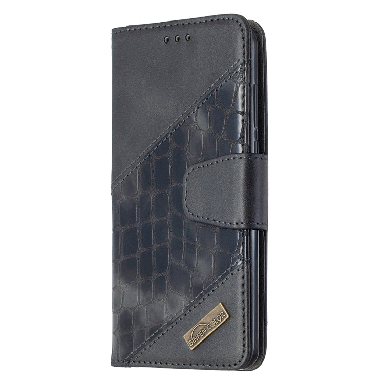 For Huawei P40 Matching Color Crocodile Texture Horizontal Flip PU Leather Case with Holder & Card Slots & Wallet