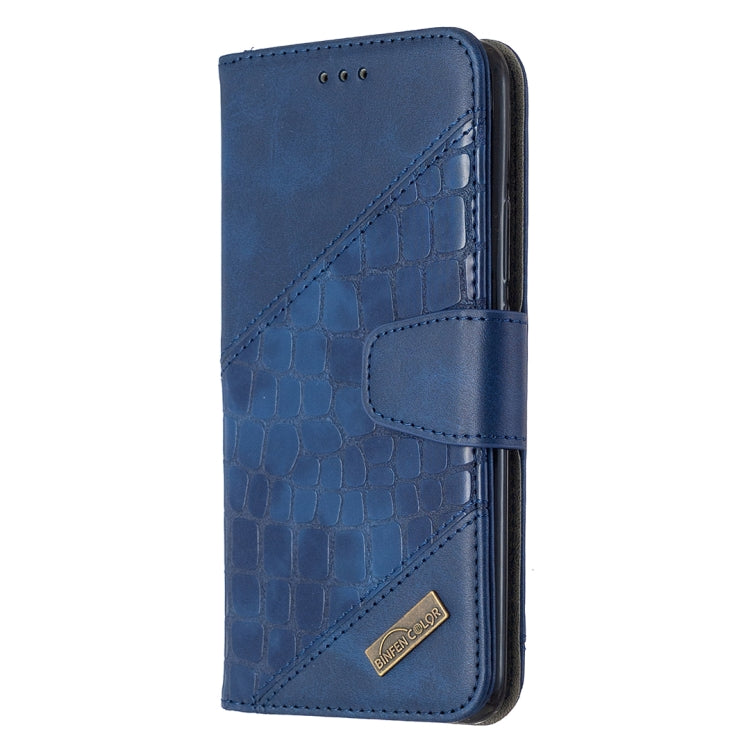 For Huawei P Smart Z Matching Color Crocodile Texture Horizontal Flip PU Leather Case with Holder & Card Slots & Wallet