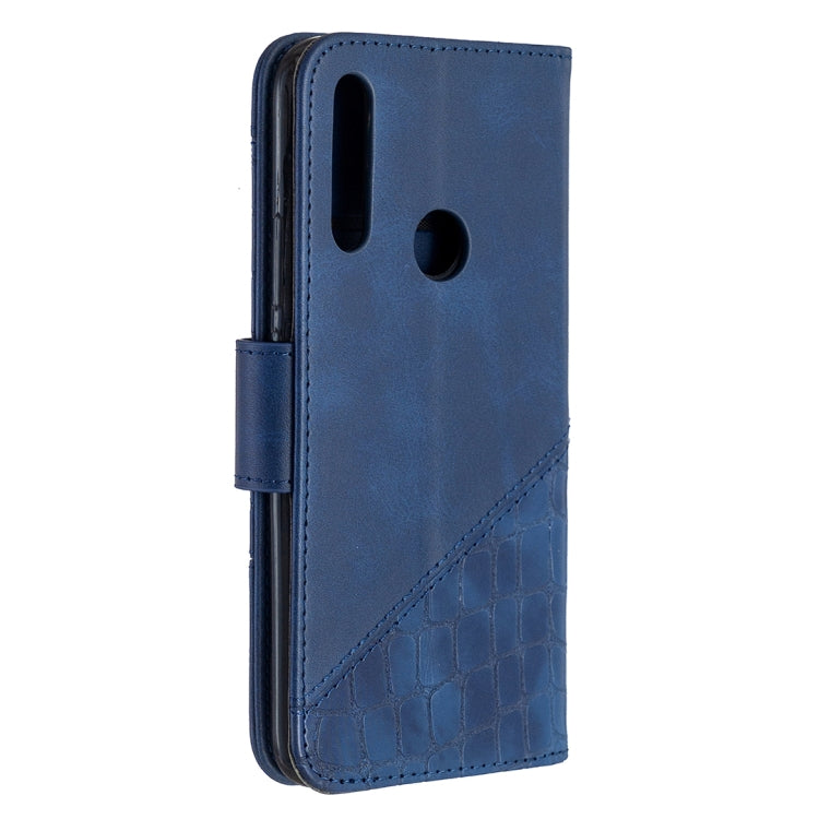 For Huawei P Smart Z Matching Color Crocodile Texture Horizontal Flip PU Leather Case with Holder & Card Slots & Wallet