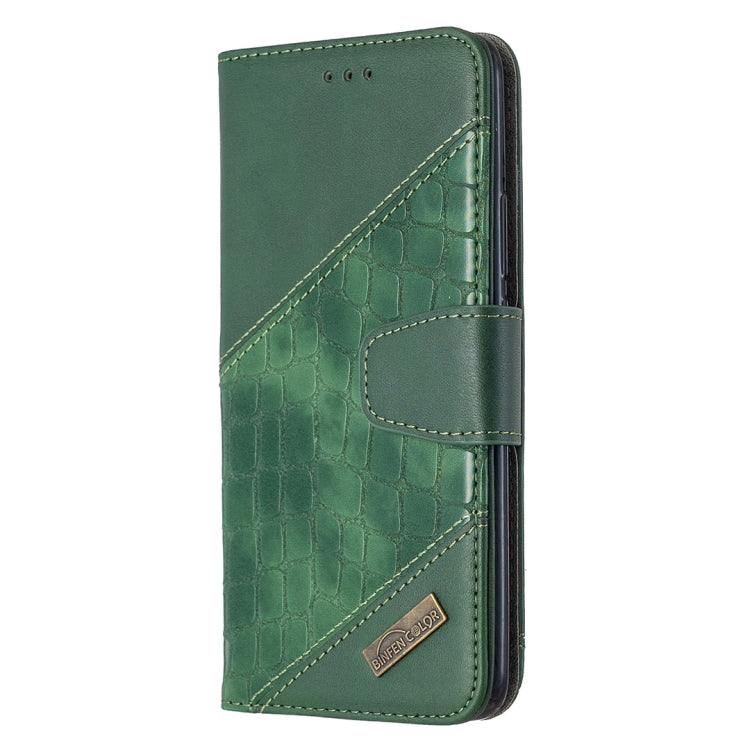 For Huawei P Smart Z Matching Color Crocodile Texture Horizontal Flip PU Leather Case with Holder & Card Slots & Wallet