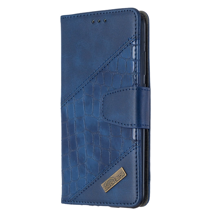 For Huawei P Smart (2019) Matching Color Crocodile Texture Horizontal Flip PU Leather Case with Holder & Card Slots & Wallet