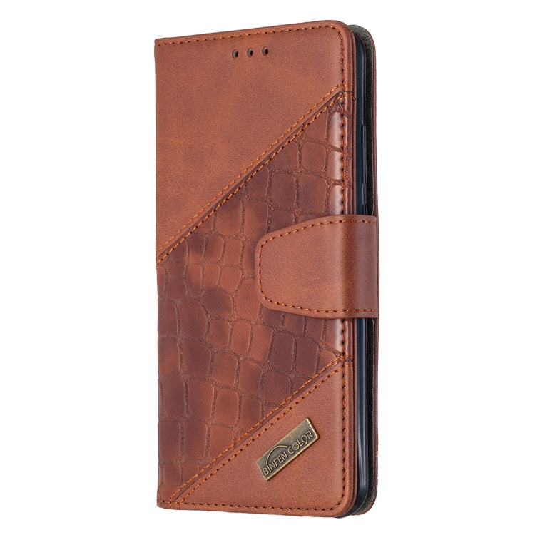 For Huawei P Smart (2019) Matching Color Crocodile Texture Horizontal Flip PU Leather Case with Holder & Card Slots & Wallet