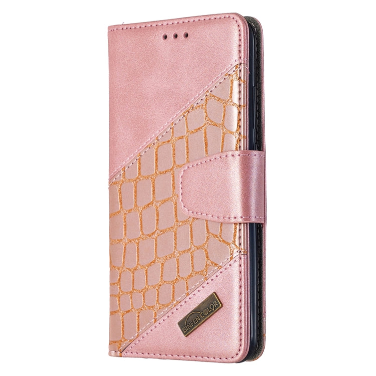 For Huawei P Smart (2019) Matching Color Crocodile Texture Horizontal Flip PU Leather Case with Holder & Card Slots & Wallet