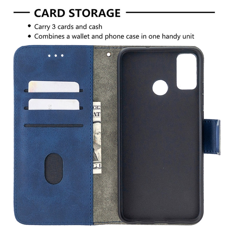 For Huawei Honor 9X Lite Matching Color Crocodile Texture Horizontal Flip PU Leather Case with Holder & Card Slots & Wallet