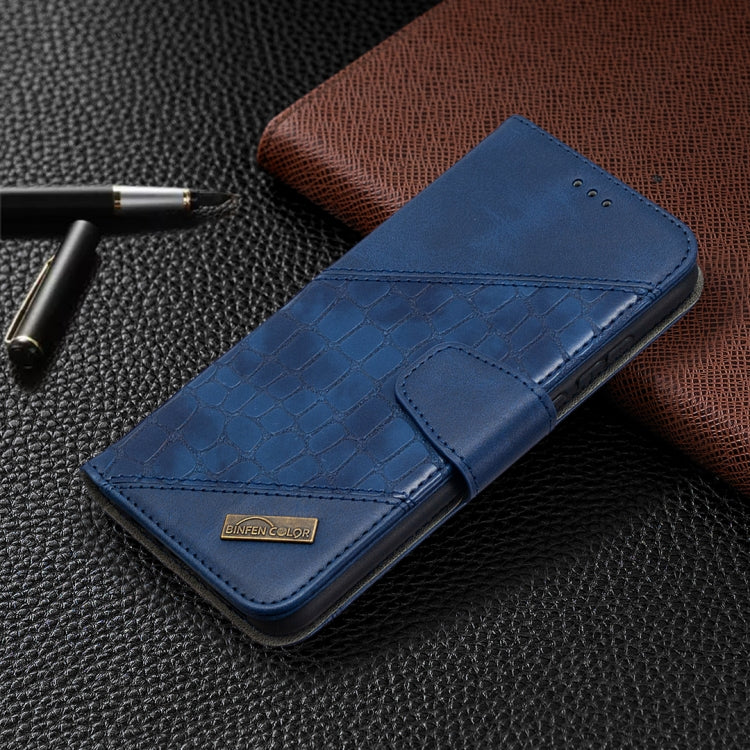 For Huawei Honor 9X Lite Matching Color Crocodile Texture Horizontal Flip PU Leather Case with Holder & Card Slots & Wallet