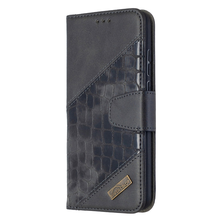 For Huawei Honor 9X Lite Matching Color Crocodile Texture Horizontal Flip PU Leather Case with Holder & Card Slots & Wallet
