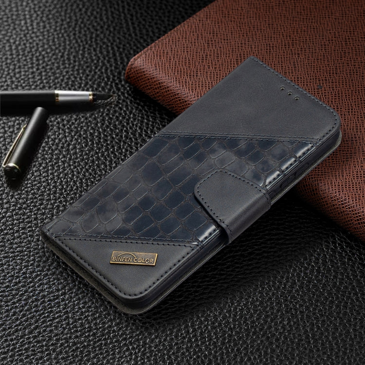 For Huawei Honor 9X Lite Matching Color Crocodile Texture Horizontal Flip PU Leather Case with Holder & Card Slots & Wallet