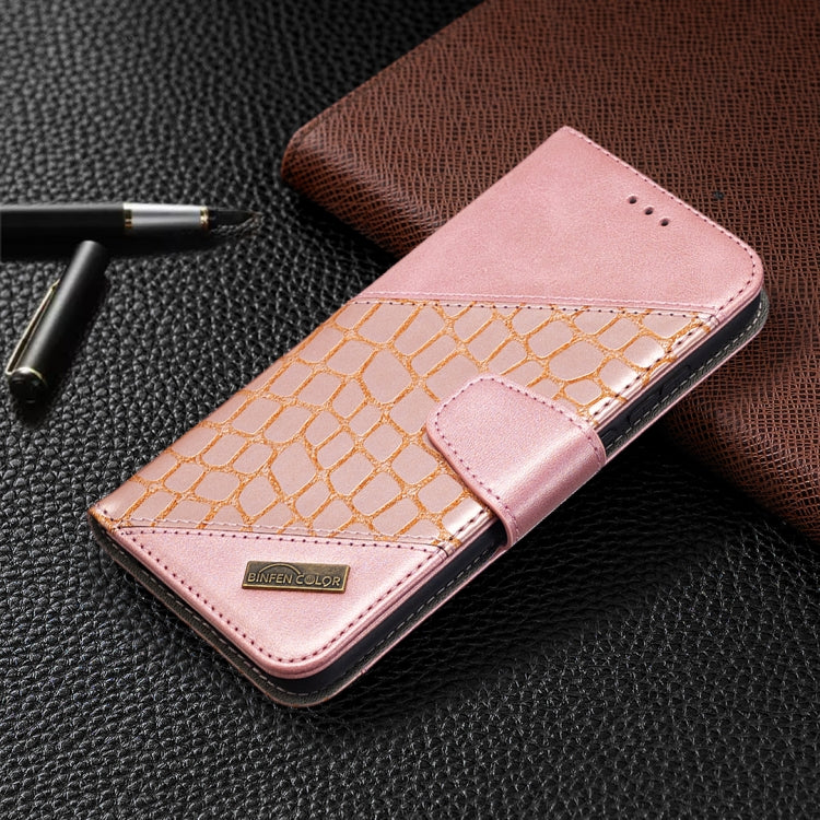 For Huawei Honor 9X Lite Matching Color Crocodile Texture Horizontal Flip PU Leather Case with Holder & Card Slots & Wallet