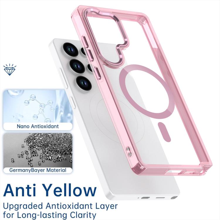 For Samsung Galaxy S25 Ulltra 5G MagSafe Magnetic Clear Phone Case