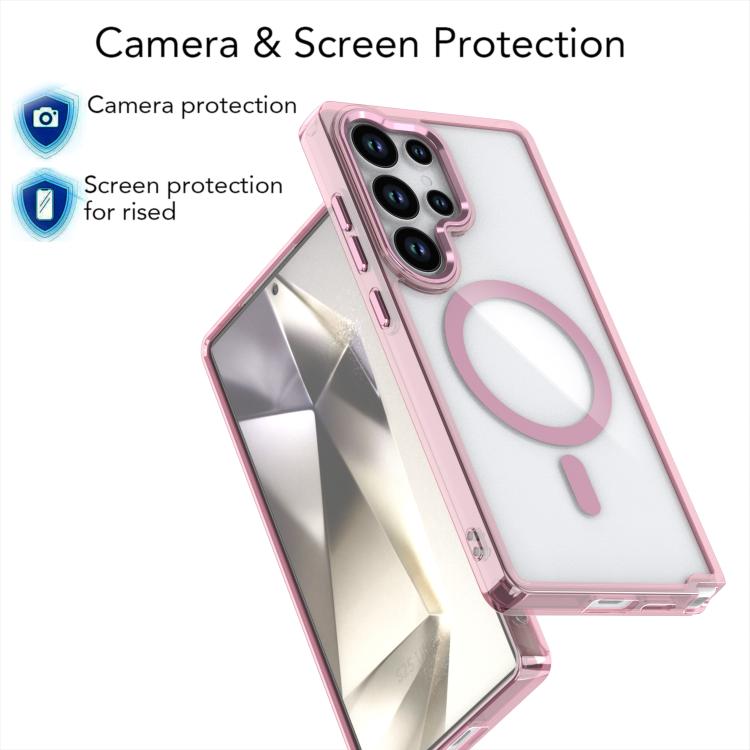 For Samsung Galaxy S25 Ulltra 5G MagSafe Magnetic Clear Phone Case