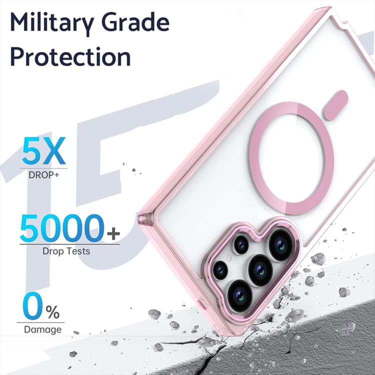For Samsung Galaxy S25 Ulltra 5G MagSafe Magnetic Clear Phone Case
