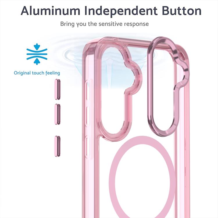 For Samsung Galaxy S23 FE 5G MagSafe Magnetic Clear Phone Case