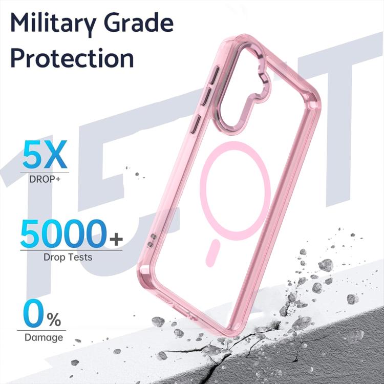 For Samsung Galaxy S23 FE 5G MagSafe Magnetic Clear Phone Case
