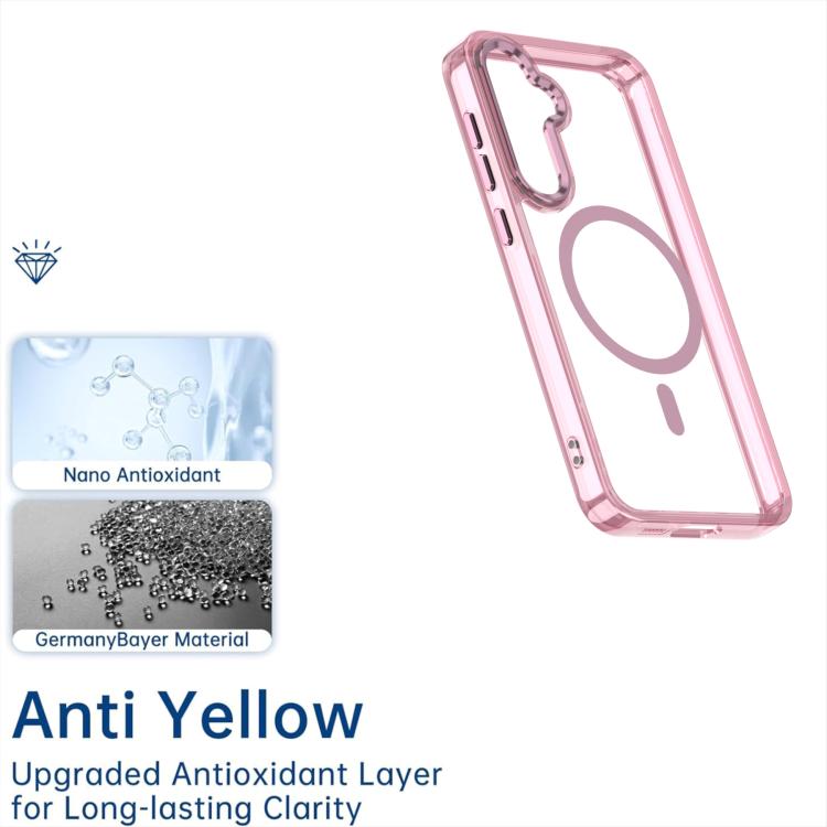 For Samsung Galaxy S23 FE 5G MagSafe Magnetic Clear Phone Case