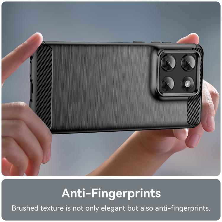 For Motorola Moto G Stylus 5G 2025 Carbon Fiber Brushed Texture TPU Phone Case
