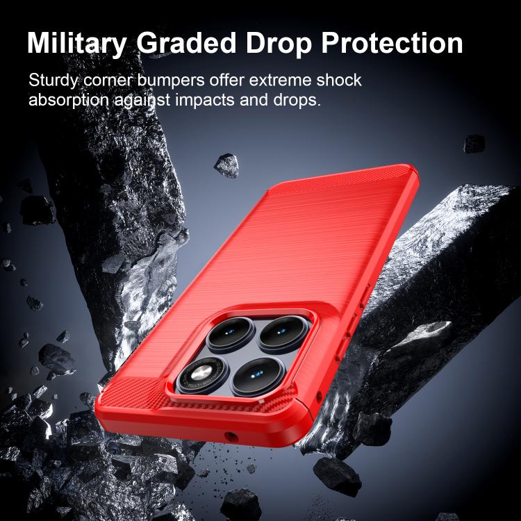 For Motorola Edge 70 Fusion+ 5G Carbon Fiber Brushed Texture TPU Phone Case