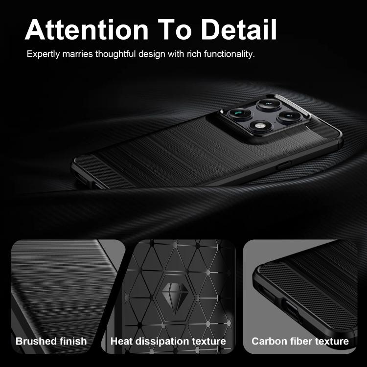 For Motorola Signature 5G Carbon Fiber Brushed Texture TPU Phone Case