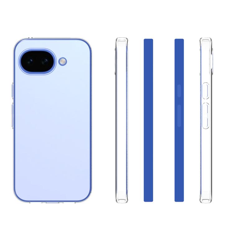 For Google Pixel 10a Waterproof Texture TPU Phone Case - Transparent