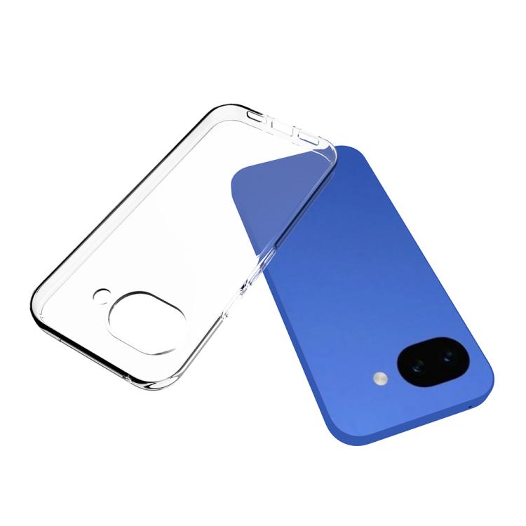 For Google Pixel 10a Waterproof Texture TPU Phone Case - Transparent