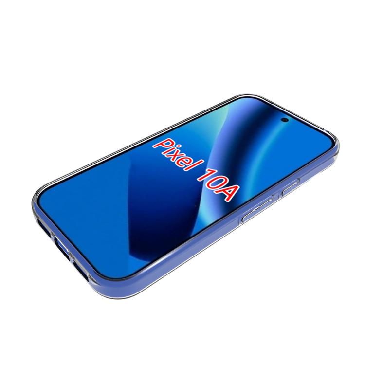 For Google Pixel 10a Waterproof Texture TPU Phone Case - Transparent